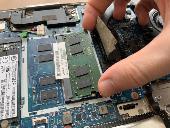 HP ENVY ×360 15-bp106ng RAM Replacement, Remove RAM: crwdns2935265:010crwdnd2935265:02crwdnd2935265:02crwdne2935265:0