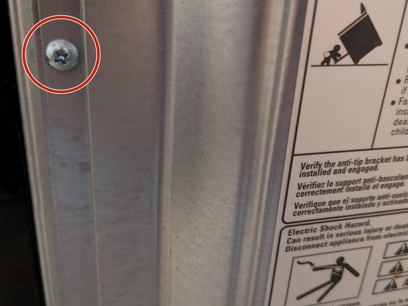 Samsung Induction Cooktop NE63B8211SS Right Power Inverter Replacement, Remove the backing and back screws: crwdns2935265:03crwdnd2935265:03crwdnd2935265:03crwdne2935265:0