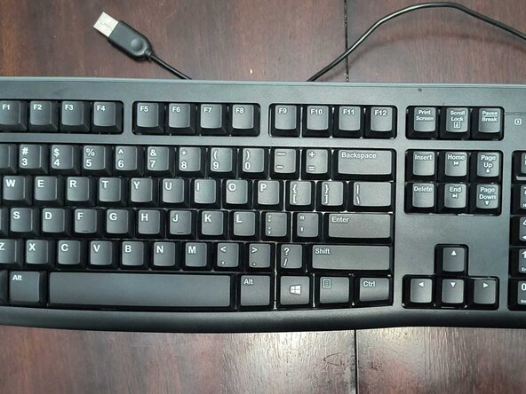 How to Fix a Jammed Key on a Logitech K120, How to Fix a Jammed Key on a Logitech K120: crwdns2935265:01crwdnd2935265:02crwdnd2935265:02crwdne2935265:0