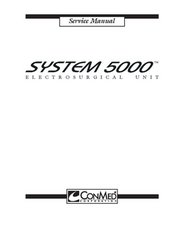 ConMed System 5000 Service Manual (Older Manual With Schematics).pdf