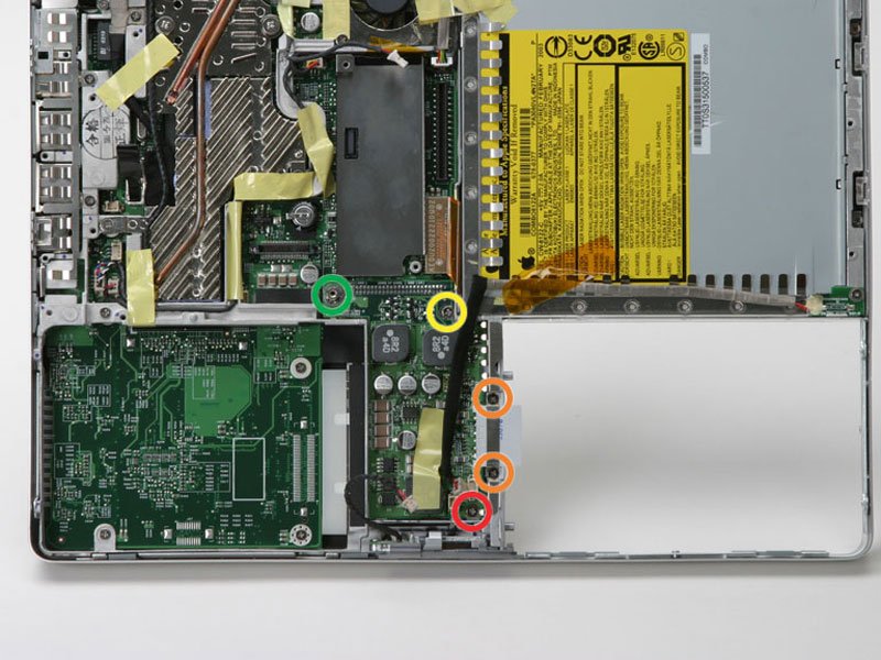 PowerBook G4 Aluminum 12" 867 MHz DC-to-DC Board Replacement