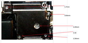 Iphone 6s screw diagram