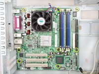 Removing HP Compaq dx2000MT Processor