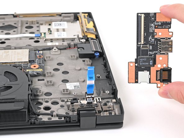 Lenovo ThinkPad T16 Gen 3 I/O Board Replacement, Remove the I/O board: stap 0, afbeelding 2 van 2