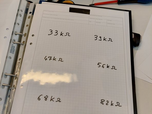 SMD resistors organizer, make sheets for each range of values: 手順 7、 2の画像 2