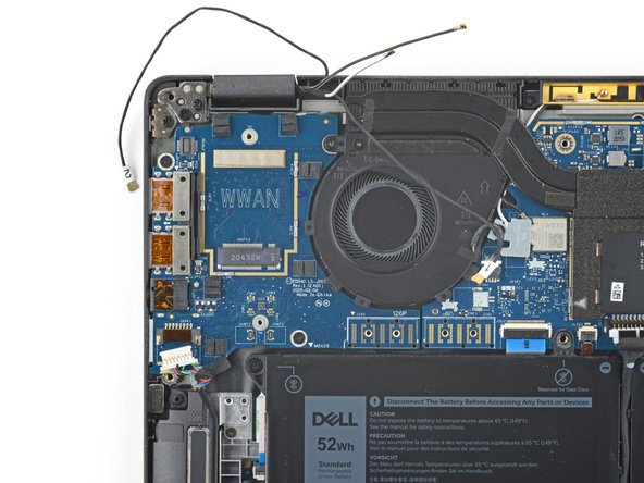 Dell Latitude 7410 I/O Board Replacement, Unfasten the I/O board: crwdns2935265:017crwdnd2935265:02crwdnd2935265:02crwdne2935265:0