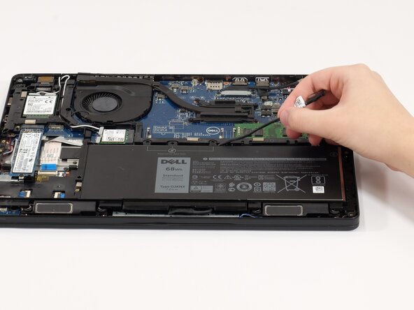 Dell Latitude 5490 Chassis Frame Replacement, Battery: step 6, image 3 of 3