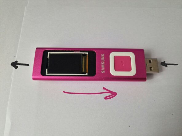 Samsung YP-U6 Battery Replacement: step 6, image 2 of 3
