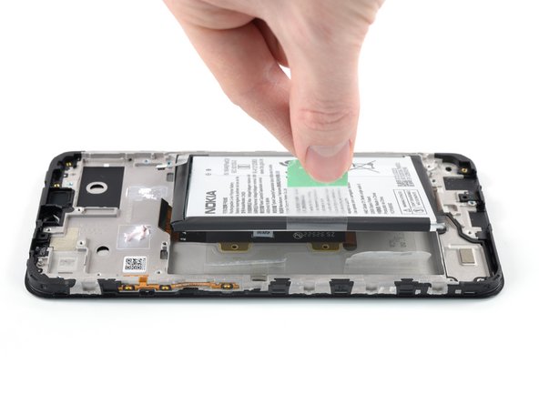 Nokia G22 Screen Assembly Replacement, Lift out the battery: crwdns2935265:034crwdnd2935265:03crwdnd2935265:03crwdne2935265:0