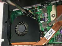 Acer Aspire 3003WLCi Internal Fan Replacement