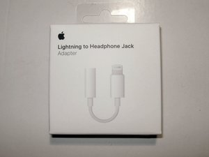 Apple A1749 Adaptador Lightning Toma Auriculares 3.5mm