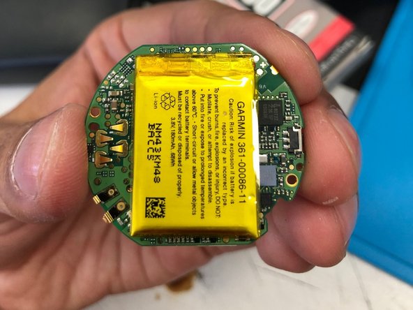 Replace of the Hearth Rate Sensor, Removing the processor.: crwdns2935265:06crwdnd2935265:02crwdnd2935265:02crwdne2935265:0