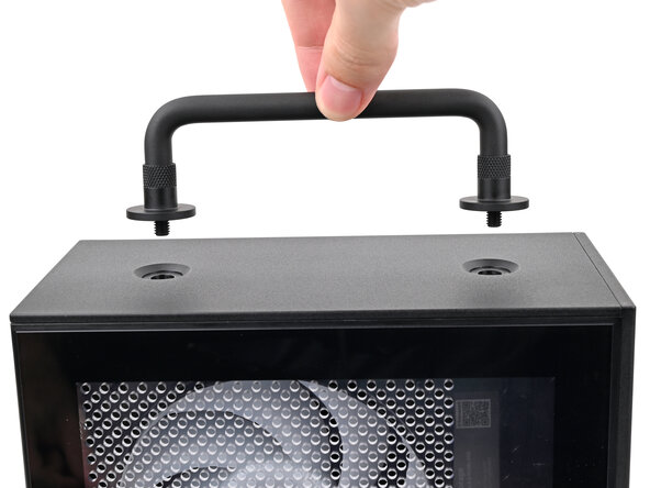 Framework Desktop CPU Fan Replacement, Remove the Handle: crwdns2935265:02crwdnd2935265:03crwdnd2935265:03crwdne2935265:0