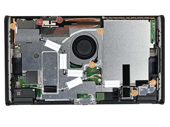 Nintendo Switch 2 Microphone Replacement, Install the shield plate screws: crwdns2935265:046crwdnd2935265:01crwdnd2935265:02crwdne2935265:0