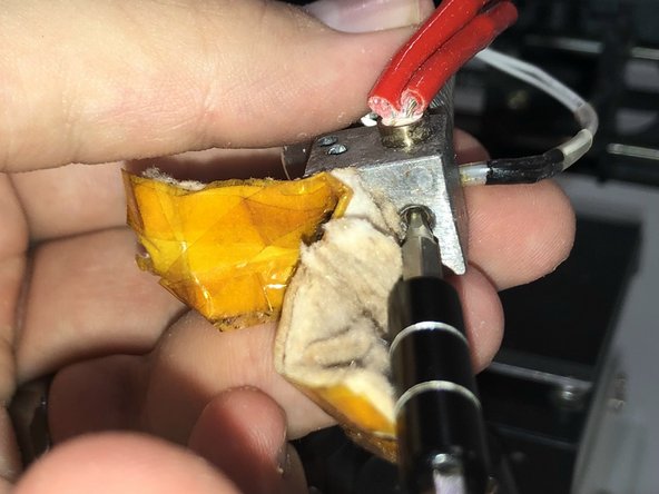 Monoprice Select Mini V2 3D Printer Heating Element and Temperature Sensor Replacement: step 4, image 2 of 3