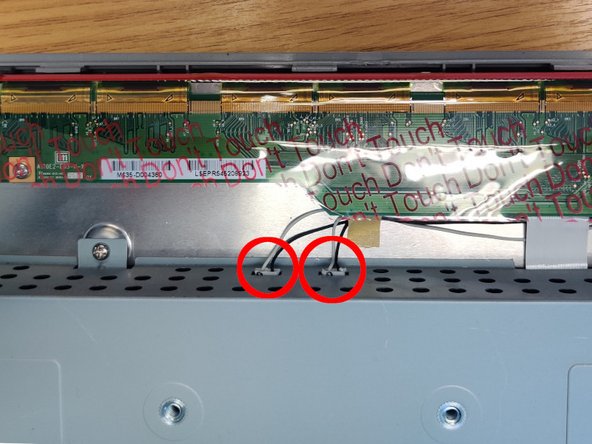 Acer AL1717 PSU Capacitors Replacement, Unplug connectors: crwdns2935265:04crwdnd2935265:02crwdnd2935265:02crwdne2935265:0
