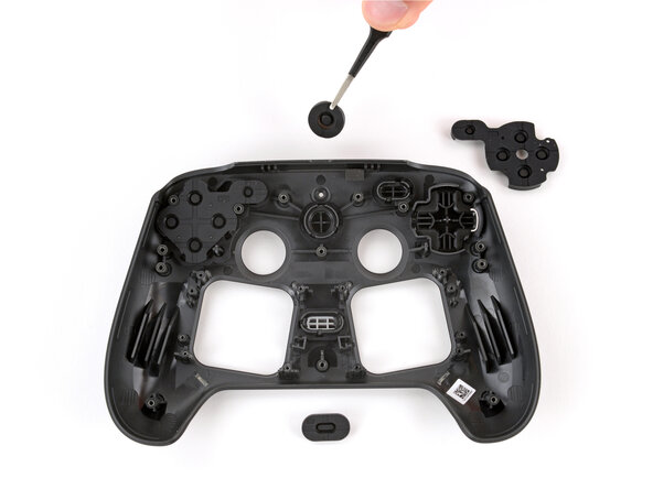 Steam Controller (2nd Gen, 2026) Front Shell Replacement, Remove the button membranes: step 30, image 2 of 3