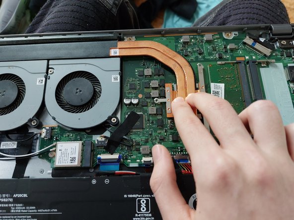 Acer Aspire A515-47 Thermal Paste Replacment, Putting back the HeatSink: crwdns2935265:06crwdnd2935265:03crwdnd2935265:03crwdne2935265:0