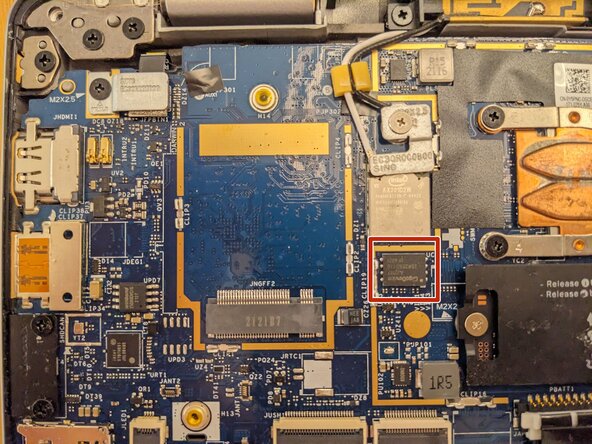 Dell latitude 7420 BIOS Admin Password Reset, De-solder the BIOS chip: crwdns2935265:04crwdnd2935265:01crwdnd2935265:02crwdne2935265:0