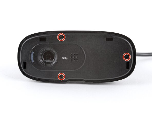 How to Open Your Logitech C270 Webcam, Remove the inner housing screws: crwdns2935265:03crwdnd2935265:01crwdnd2935265:02crwdne2935265:0