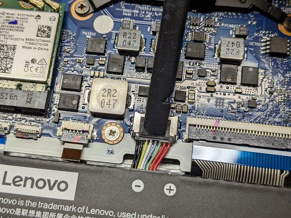 Lenovo IdeaPad 5 15ITL05 Battery Replacement, Disconnect the battery: Schritt 4, Bild 2 von 2