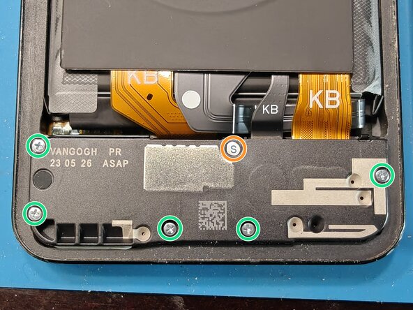 Asus Zenfone 10 Battery Replacement, Remove bottom cover: step 4, image 1 of 3