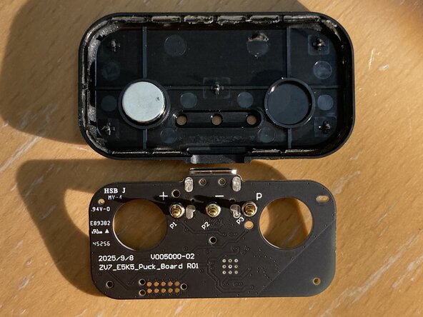 Steam Controller (2nd Generation) Wireless Puck Teardown, Photos of the back of the PCB: step 7, image 2 of 3