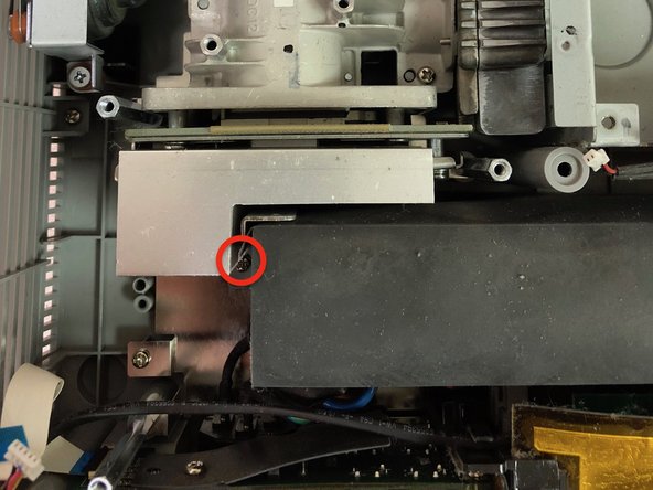 Projector - Vivitek D855ST DMD Chip Board Replacement, Remove power supply: crwdns2935265:06crwdnd2935265:02crwdnd2935265:03crwdne2935265:0