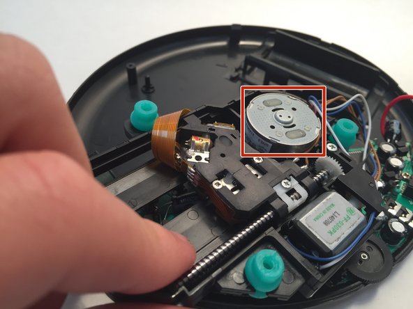 Jensen CD Player Electric Motor Wire Replacement: step 7, image 3 of 3