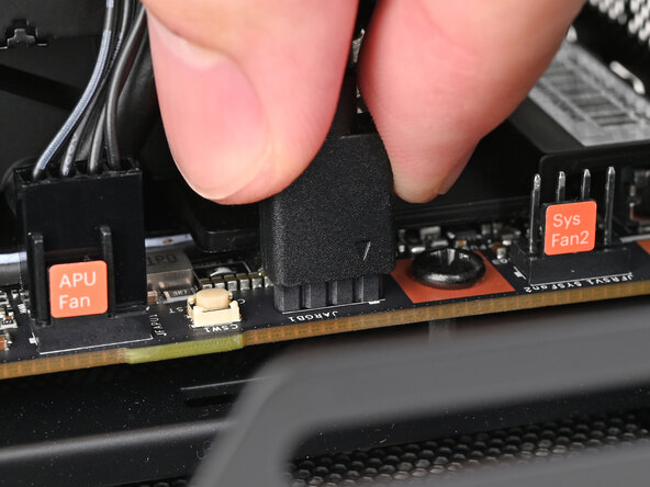 How to Install a Framework Desktop Mainboard Into a Mini‑ITX Case, Connect the RGB cable: step 20, image 2 of 2