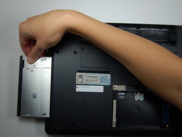 HP G62 347NR  CD/DVD Drive Replacement: crwdns2935265:05crwdnd2935265:02crwdnd2935265:02crwdne2935265:0