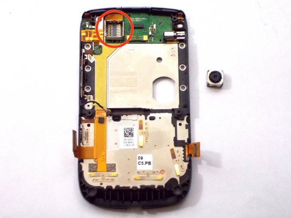 Blackberry Torch 9810 Rear Facing Camera Replacement, Camera Sensor: crwdns2935265:06crwdnd2935265:02crwdnd2935265:02crwdne2935265:0