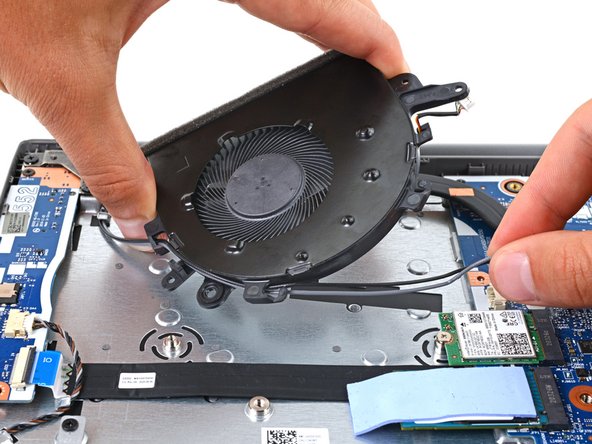 Lenovo IdeaPad 3-15IIL05 Fan Replacement, Remove the fan: crwdns2935265:014crwdnd2935265:02crwdnd2935265:03crwdne2935265:0