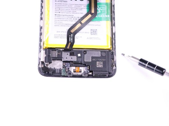 OnePlus 5 Speaker Replacement, Loudspeaker: crwdns2935265:08crwdnd2935265:03crwdnd2935265:03crwdne2935265:0