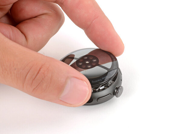 Google Pixel Watch 4 Back Sensor Glass Replacement, Reposition the back sensor glass: crwdns2935265:06crwdnd2935265:01crwdnd2935265:03crwdne2935265:0