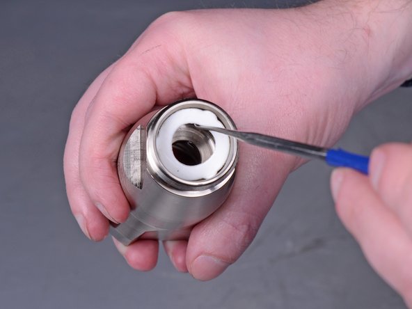 This gasket doesn't need replaced, but be sure to clean it before reinstallation.