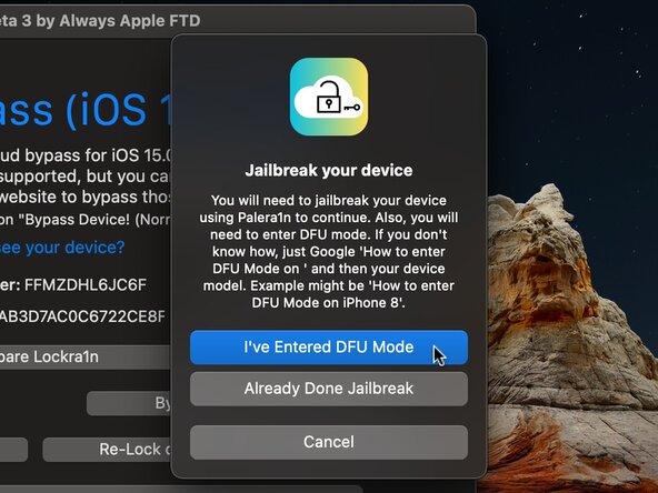 How to Bypass Activation Lock with Lockra1n: step 12, image 3 of 3