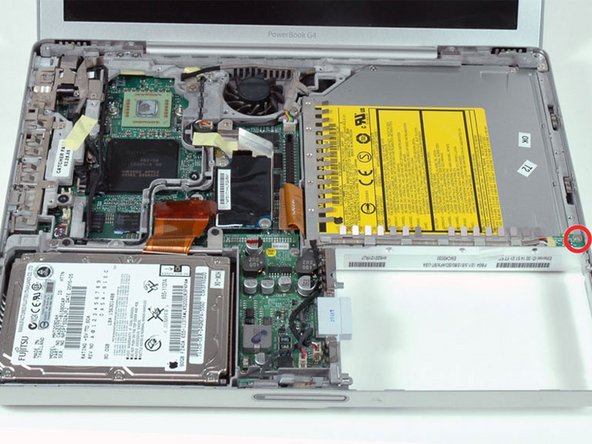 PowerBook G4 Aluminum 12" 1-1.5 GHz Display Data Cable Replacement, Metal Framework: crwdns2935265:025crwdnd2935265:01crwdnd2935265:01crwdne2935265:0