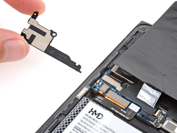 HMD Skyline Screen Replacement, Disconnect the battery: crwdns2935265:08crwdnd2935265:03crwdnd2935265:03crwdne2935265:0