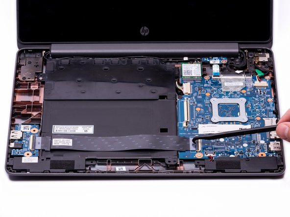 HP Chromebook 11-v019wm Battery Replacement, Battery: step 11, image 2 of 3