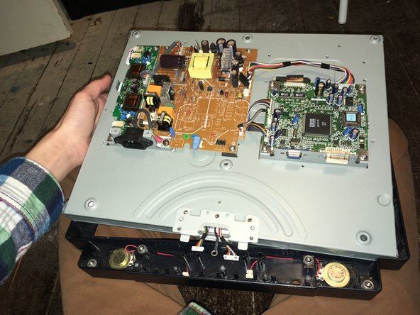 Mitsubishi Diamondpoint NXM76LCD  Display  Replacement, Lift the display out: crwdns2935265:010crwdnd2935265:03crwdnd2935265:03crwdne2935265:0