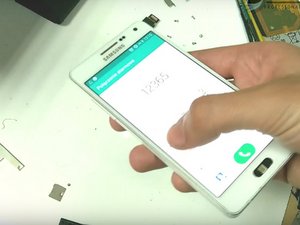 How to fix no touch issue Samsung Galaxy A5 (2016)