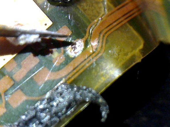 How to repair a broken flex cable (Sony Xperia Z1 microphone flex)