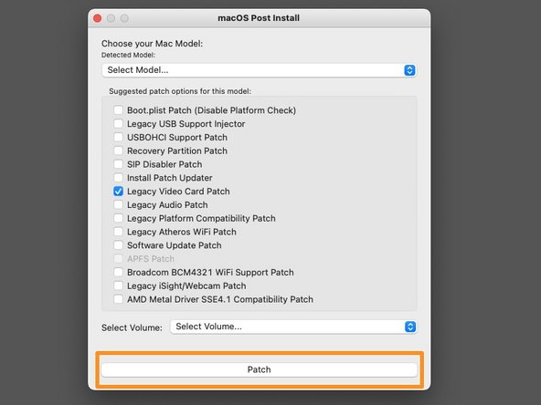 Installing older versions of macOS Guide #4 Continued: adım 12, 2 resimden 2.