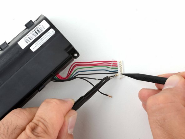 Asus ROG Ally Battery Mod, Remove the black wires: crwdns2935265:015crwdnd2935265:02crwdnd2935265:03crwdne2935265:0