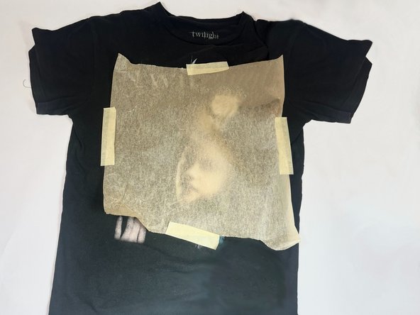 How to Restore Cracked Printed Lettering or Image on Clothing: step 4, image 1 of 1