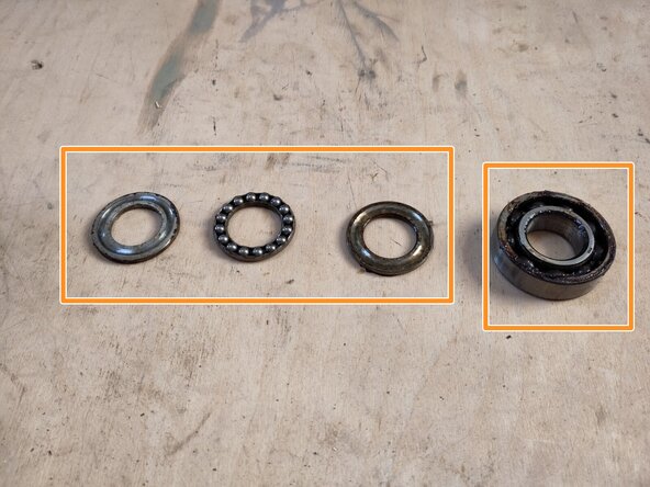 Kinzo 8E116 Spindle Bearing Replacement, remove bearings: crwdns2935265:04crwdnd2935265:03crwdnd2935265:03crwdne2935265:0