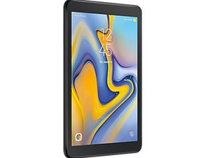 Galaxy tab a store black screen