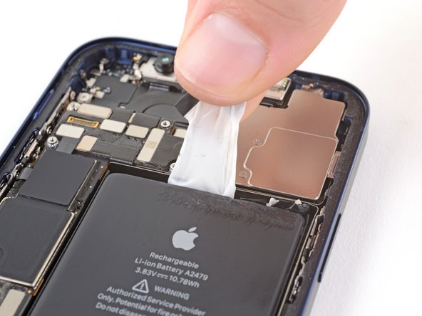 iPhone 12 mini Battery Replacement: step 33, image 1 of 3