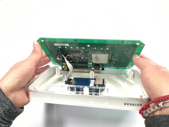 NETGEAR WPN824 v3 Top LED Controller Replacement, Detach Cable From LED Controller: step 4, image 1 of 2